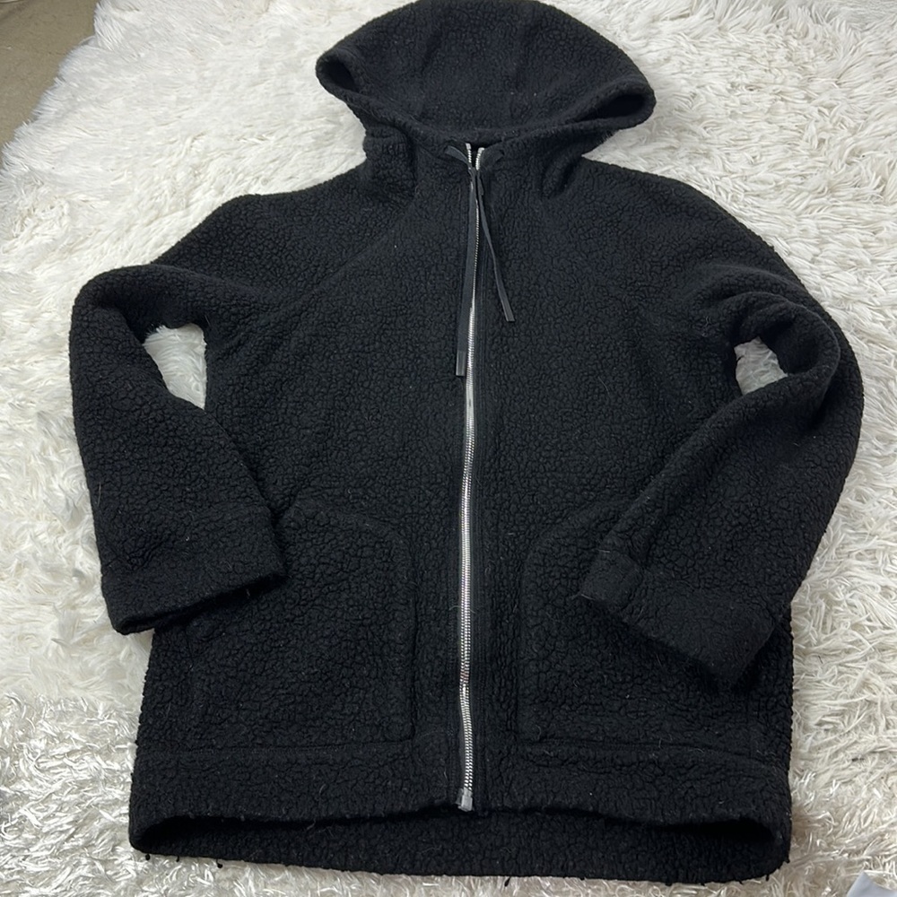 Lululemon So Sherpa Hooded Jacket Black